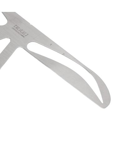 Eyebrow Stencil Lineal Set - Golden Cut Measurement Tool for Perfectly Positioned Half-Permanent Eyebrows (3 Pieces) - Buy Online on GoSupps.com