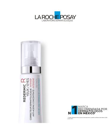 La Roche-Posay Redermic R Eyes Retinol Eye Cream 0.5 Fl Oz - Anti-Aging Treatment for Wrinkles and Dark Circles - Buy Online on GoSupps.com