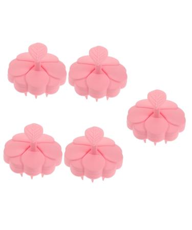 Magiclulu 5st massage brush brushes for the scalp care bathing accessories scalp massage Brush scalp massage brush clothes shampoo brush for the scalp silicone hair peeling for the scalp