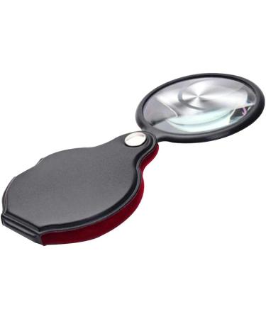 Portable Portable 10X Pocket Folding Magnifier Loupe Optical with Leather Case Accessory Full of Stars - Buy Online on GoSupps.com