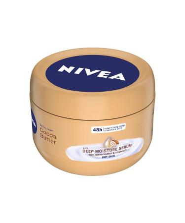 NIVEA Nourishing Body Butter - Cocoa Butter 250 ml | Hydrating Moisturizer for Soft Skin | International Shipping Available - Buy Online on GoSupps.com