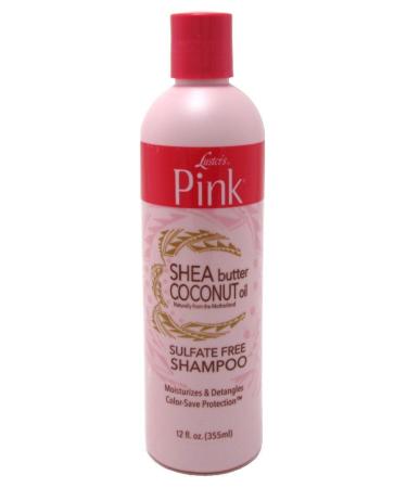 Luster's Pink Coconut Oil/Shea Butter No-sulfate Shampoo 12 Ounce