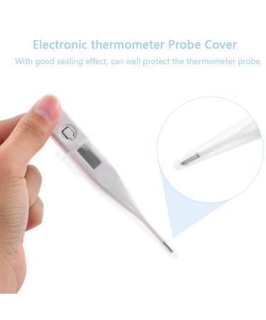 Disposable Digital Thermometer Covers - 100 Probe Sleeves for Oral & Rectal Thermometers - Buy Online on GoSupps.com
