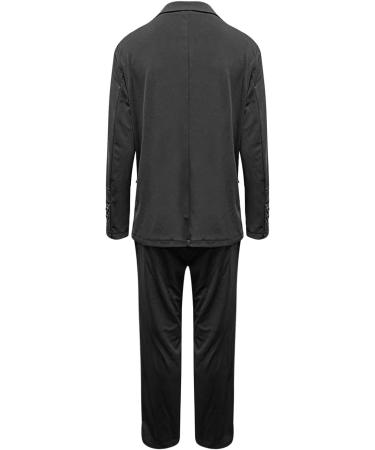 Women 2024 Business 2 Pieces Outfits Set Blazer Jacket and Pant Double Breasted Formal Casual Suit Sets 2185-sasnx-1-black S - Buy Online on GoSupps.com