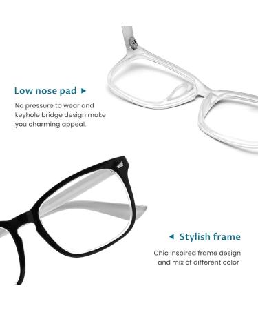 Shop Cyxus Blue Light Filter Glasses Anti-Blue Light Stylish Design for Laptops Smartphones & Tablets - Buy Online on GoSupps.com