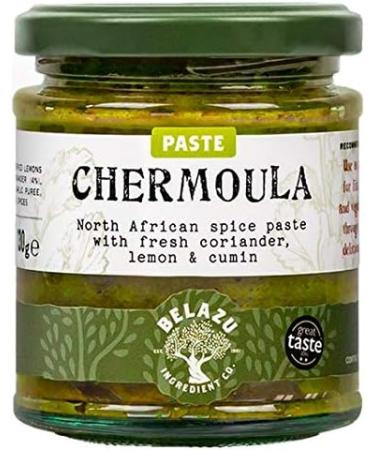 Belazu Chermoula African spice paste 2x130g Pack of 2 - Buy Online on GoSupps.com