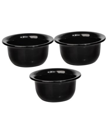 Minkissy 3pcs Tool PP Shave Bowl For Men Shaving Mug Men Shaving Equipment Shaving Cup Reusable Shaving Bowl Men Shaving Accessory Shave Cup for Men Household Plastic