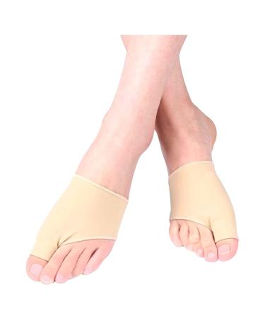 Bunion Foot Sleeve  Bunion Corrector Relief Sleeve with Gel Bunion Pad Cushion for Hallux Valgus  Hammer Toe and Big Toe Joint Pain Relief for Day and Night Use  Fits Men and Women