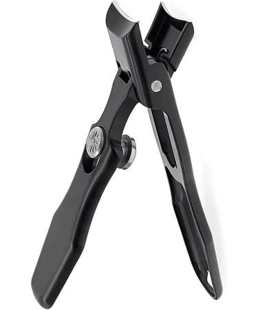 UNbit Toenail Clippers Portable Nail Fingernail Clipper Steel Wide Jaw Opening Anti Splash Fingernail Clippers Nail Cutter Manicure (Color : Schwarz) - Buy Online on GoSupps.com