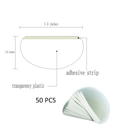 Buy 50 Disposable Microblading & Permanent Makeup Shower Eye Protectors - Perfect Lash & Face Shields for Kids & Adults - Ideal for Salons - Buy Online on GoSupps.com