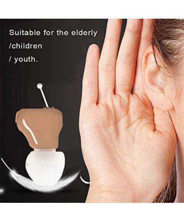 Mini Sound Amplifier for Enhanced Hearing | Noise Reduction & Feedback Cancellation | Suitable for Adults, Elderly & Children | 3-Year Warranty - Buy Online on GoSupps.com