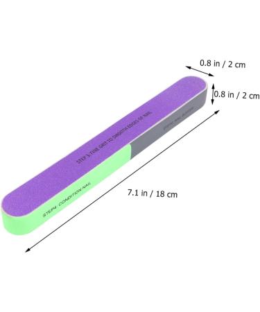 Beavorty 1 Nail Files Emery Boards Buffer Sanding Block Nail Polish Buffer Acrylic Nail Files Nail File for Natural Nails Professional Nail File Nail Art Supplies Manicure Miss 18X2cm - Buy Online on GoSupps.com
