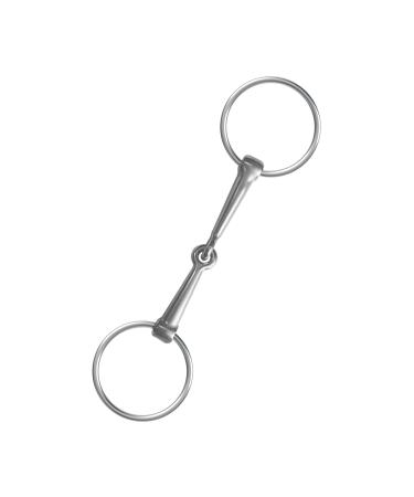 JVHLOV Olive head bite stainless steel simply broken 13.5cm anatomically shaped promotes saliva formation and stimulates the chewing activity