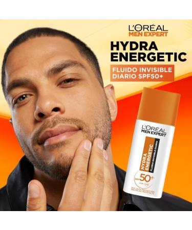 L'Or al Paris Men Expert Hydra Energetic Cr me hydratante invisible SPF 50+ avec protection solaire - Buy Online on GoSupps.com