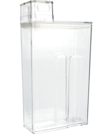 Cabilock 3pcs Laundry Storage Box Laundry Soap Container Food Storage Containers Pantry Storage Glass Rice Dispenser Refillable Lotion Holder The Pet Travel Softener High Capacity 23.5X12.5CMx3pcs Transparentx3pcs - Buy Online on GoSupps.com