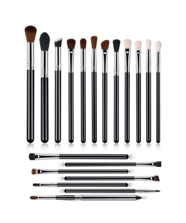 19-Piece Eye Shadow Brush Set | Complete Highlighting & Concealer Makeup Brushes for Flawless Application | International Shipping Available - Buy Online on GoSupps.com