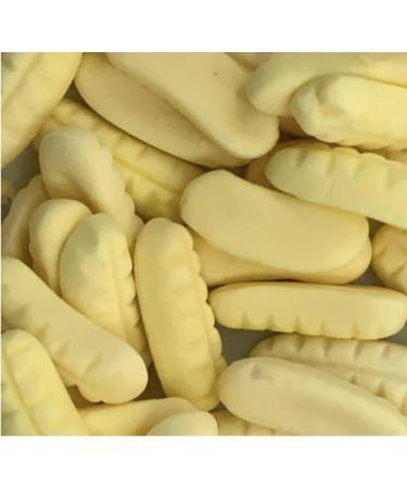 Baratt Mini Foam Bananas - Banana flavour foam sweets (2kg) - Buy Online on GoSupps.com