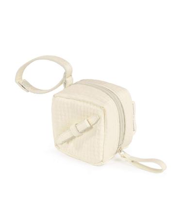 Pasito a Pasito Nido Beige Pacifier Bag - Stylish & Functional Baby Accessories | International Shipping - Buy Online on GoSupps.com