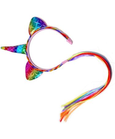 Beavorty Hair Bands hair jewelry for braids hair accessories for braids kids wig kids hair accessories hair ties for kids cosplay wig hair accessories for kids Unicorn hair band ear child - Buy Online on GoSupps.com