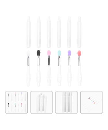 6Pcs Silicone Eye & Lip Makeup Wands - Professional Applicators for Eyeshadow & Lip Gloss | International Shipping Available - Buy Online on GoSupps.com