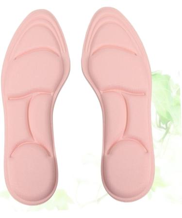 FRCOLOR Arch Support Insoles - Breathable Absorption Pads for Plantar Fasciitis - Cuttable Pink Shoe Inserts - Medium Size - Buy Online on GoSupps.com