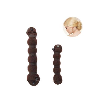 Buy Sponge Donut Hair Bun Maker Fast & Easy Hairstyling for Thin Hair | Perfect French Twist & Knot Styles - Buy Online on GoSupps.com