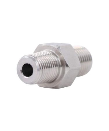 Stainless Steel 1/8 NPT to 7/16-20 UNF Male Adapter 4500psi Paintball Air Charging System Tool - Buy Online on GoSupps.com