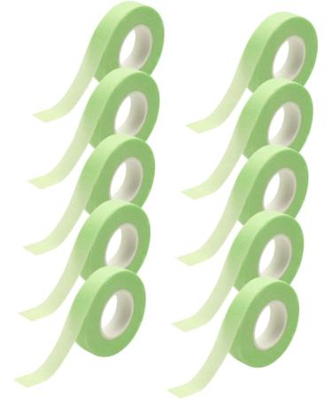 POPETPOP 30 Rolls Green Duct Tape Lash Tape Fabric Tape Eyeshadow Tape Lash Supplies for Lash Techs Tape for Lash Extensions Scissor Bumper Extend Eyelash Non-woven Fabric - Buy Online on GoSupps.com