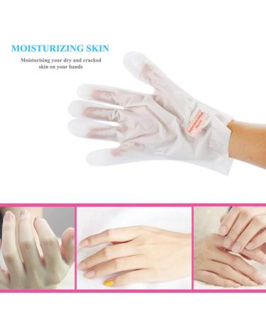 5 Pairs Hand Masks - Moisturizing Gloves for Dry Cracked Skin | Anti-Aging Hand Repair - Buy Online on GoSupps.com
