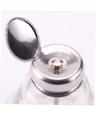 FOMIYES 1pc Down Pump Dispenser Cleanser Pump Bottle Makeup Remover Container Push down Liquid Dispenser Down Pump Bottle Push down Bottle Dispenser Empty Pump Travel Nail Glass Pump - Buy Online on GoSupps.com
