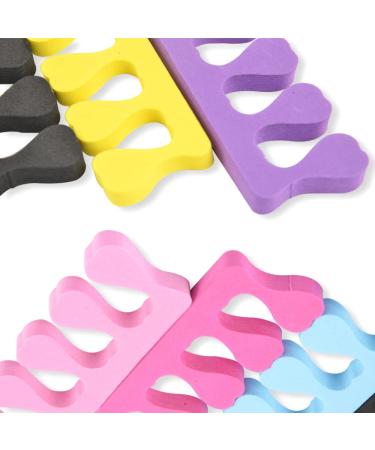 24 Pieces Toe Separator Sponge - Gel Nail Polish Toe Spreader for Men & Women | Perfect for Nail Art Pedicure & Manicure at Home or Studio - Buy Online on GoSupps.com