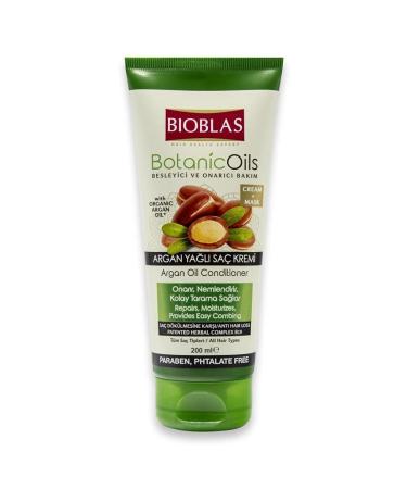 BIOBLAS Argan Oil Conditioner Hair Care Suitable for all Hair Types Repair from Root to Tip 250 ml