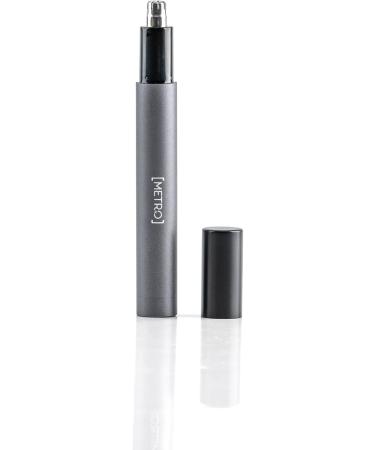 MetroMan Nomad Ear Nose Hair Trimmer - Painless Cordless Clippers for Men & Women | Portable Facial Hair Removal - Buy Online on GoSupps.com