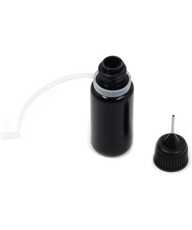 T Tulead Black Tip Applicator Metal Needle Plastic Bottle 10ml Precision Tip Applicator Bottles Pack of 10 Black 10ml - Buy Online on GoSupps.com