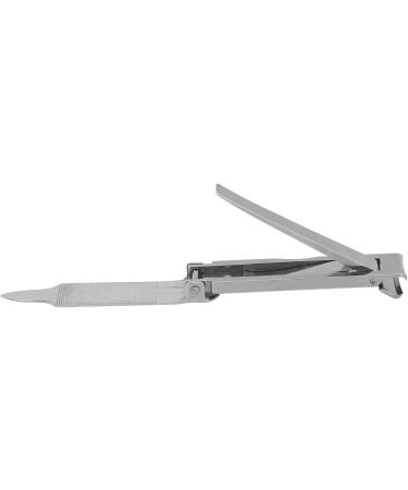 Stainless Steel Nail Clipper Portable Textured File Folding Nail Clipper for Travel - Buy Online on GoSupps.com