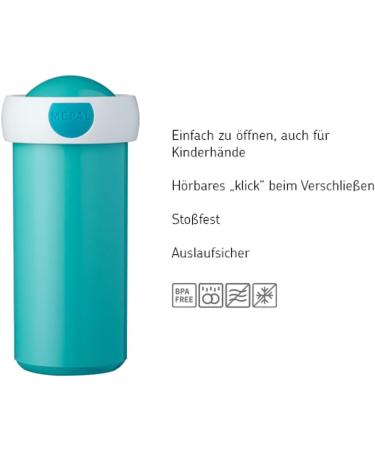 Mepal Disney Princess Lock Cup Campus Leak-Proof BPA-Free Reusable Drinking Cup for Kids 300 ml Dishwasher Safe - Buy Online on GoSupps.com