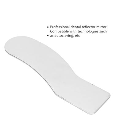Natudeco Stainless Steel Oral Reflector Mirror - Double-Sided Fog-Resistant Dental Photography Tool for Orthodontics - Buy Online on GoSupps.com