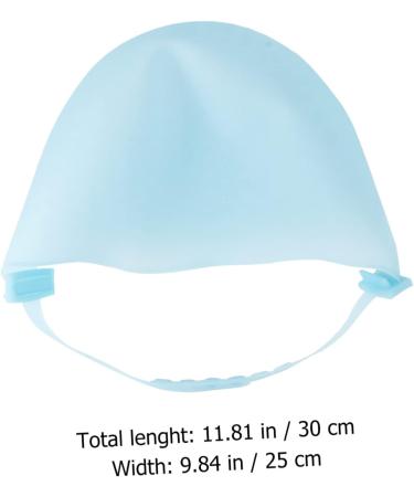 Ipetboom 1pc Silicone Highlighter Cap Professional Tipping Cap Compost Bucket with Lid Streaking Cap Silicone Highlighting Highlight Cap for Hair with Reusable Letter Silica Gel Hair Dye - Buy Online on GoSupps.com