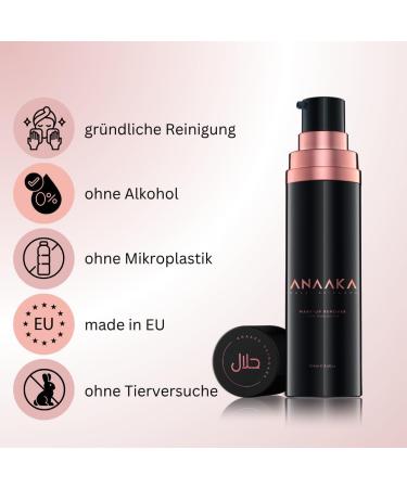 Dissolvant de maquillage 100 ml formule base d'huile pour tous les types de peau sans alcool fabriqu en Union Europ enne - Buy Online on GoSupps.com