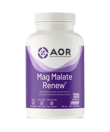 AOR Magnesium Malate Renew 120 CT