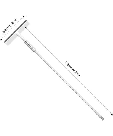 Window Washing Broom | long Handle Glass Cleaning Wiper |heavy Duty Window Broom Window Scrubbing Broom Removable Double Sided Non Slip Window Cleaning Tools With Cleaning Pads - Buy Online on GoSupps.com