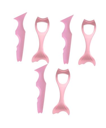 Amosfun 6 Pcs Eyeliner Mascara Lash Kit Kits Tools Face Cream Applicator Makeup Supply Thermostat Splitter