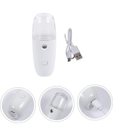 Housoutil 1 Set Spray Hydrating Apparatus Pore Cleaner Lash Cleaner Facial Mister Mist Cleaner Handy Mist Sprayer Portable Humidifiers Travel Mini Carburetor White Plastic 11.2x4.2cm White - Buy Online on GoSupps.com
