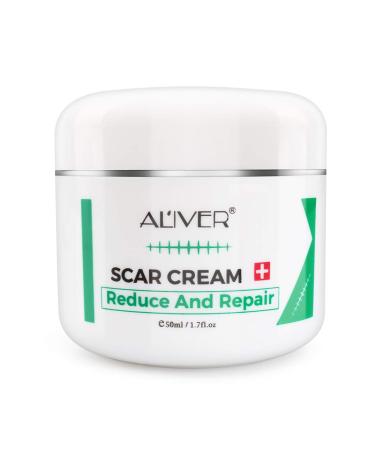 Scar Removal Cream is used to treat scars and stretch marks, old and new scars on the face and body (1.7 fl.oz)
