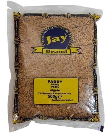Jay Brand Paddy Seeds | 500G | Corny in Flavor | Rich Protein And Fiber | Rice Seeds | Indian Origin (Pack of 2) - Buy Online on GoSupps.com