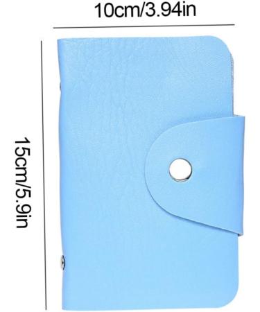 Nail Stamping Plate Holder Nails Art Stamp Card Bag Stencil Album Organizer Blue Stamping Templates Organizer Nail Square Card Case Card Holder Nail Stamp Plate Bag Organizer - Buy Online on GoSupps.com