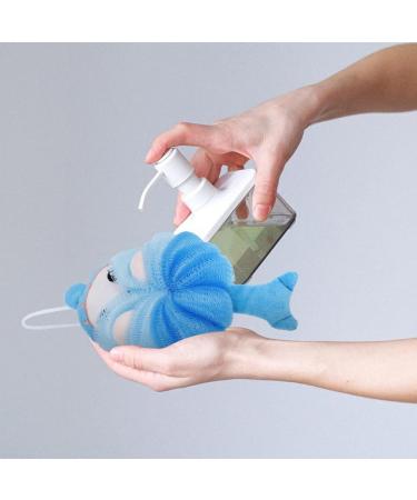 FOMIYES 2pcs Kids Bath Balls - Exfoliating Shower Loofahs & Scrubbers for Children | Soft Mesh Brush Luffa - Buy Online on GoSupps.com