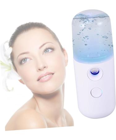 Baluue 2pcs Skin Care Mini Humidifier Humidifer Portable Humidifier Cooler Portable Steamer White - Buy Online on GoSupps.com