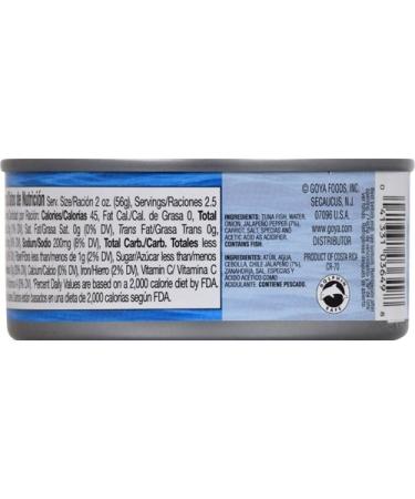 Goya Foods Chunk Light Tuna with Jalape o - Wild Caught - 4.94 oz (Pack of 24) - Buy Online on GoSupps.com
