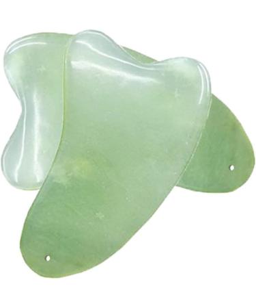Handmade Jade Gua Sha Tool for Massage & Therapy | Small Triangle Scraping Board for Acupuncture & Trigger Point Treatment - Buy Online on GoSupps.com